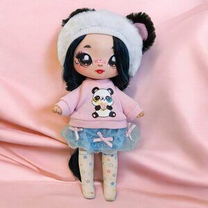 MGA Entertainment Na Na Na Surprise Mimi Joyful Doll Panda Bear Family Series 7"